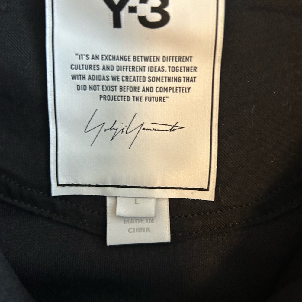 Y-3 Black Jacket